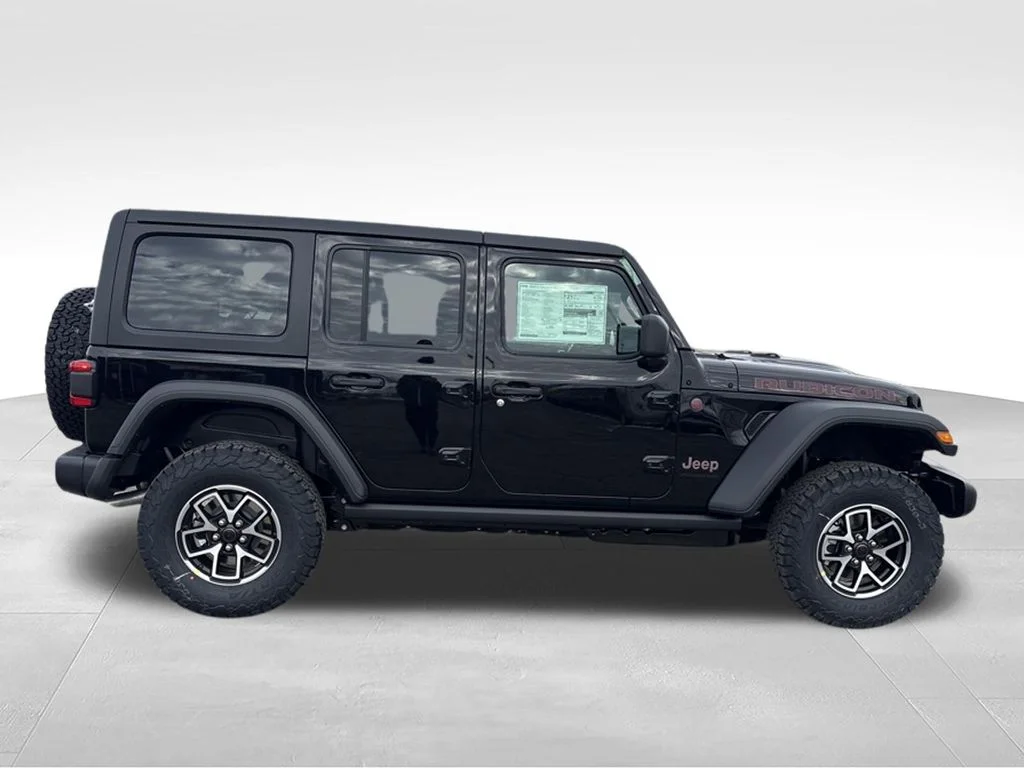 New 2026 Black Clear-Coat Exterior Paint Jeep Rubicon image 6