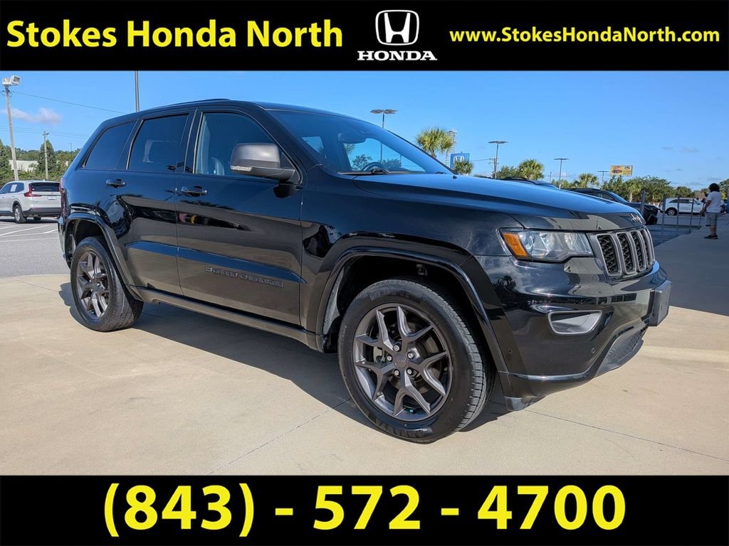 Used 2021 Black Jeep 80th Anniversary Edition image 1