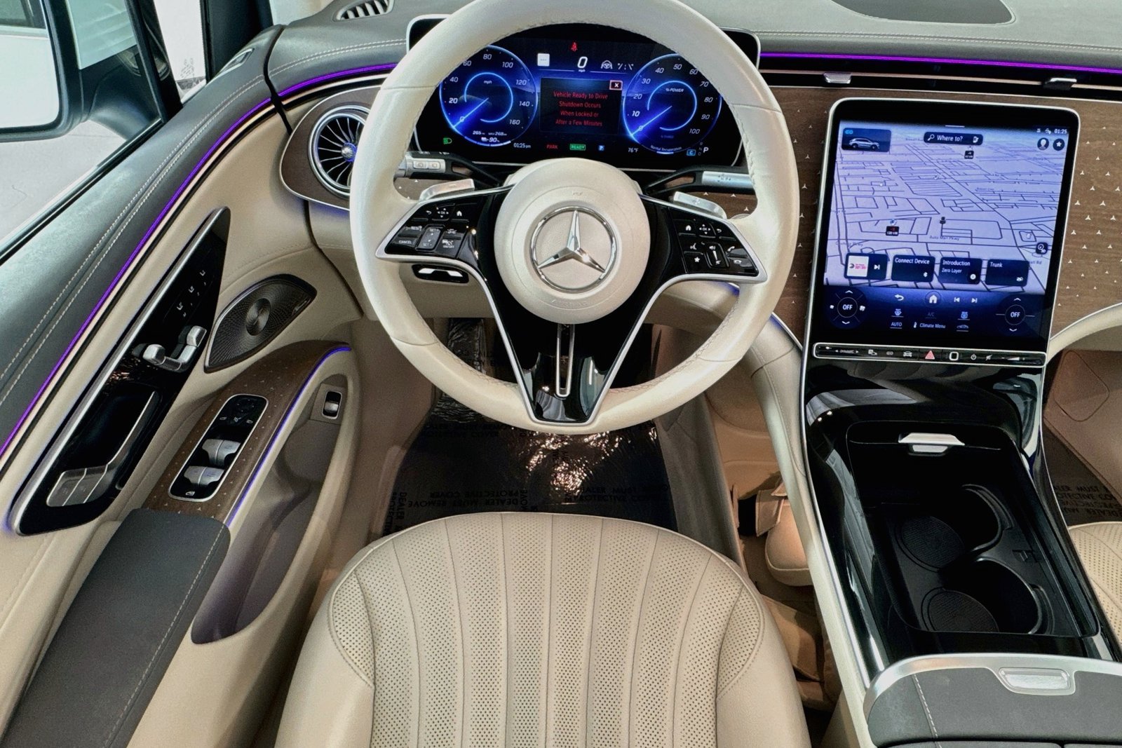 Used 2023 Polar White Mercedes-Benz EQS 450+ image 21