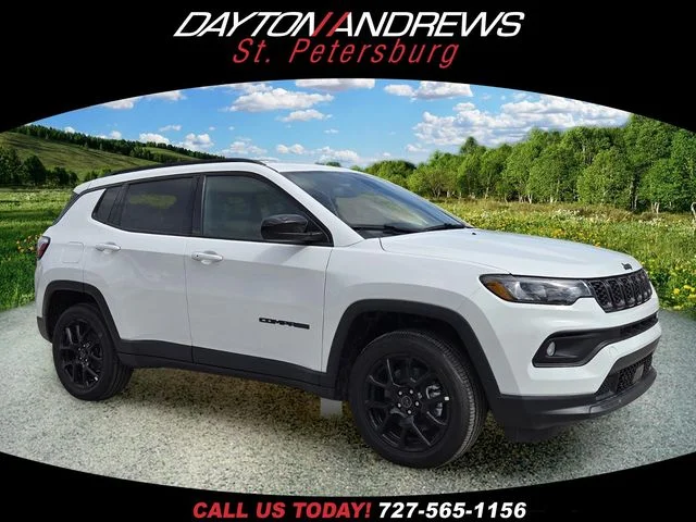New 2026 Bright White Clear-Coat Exterior Paint Jeep Latitude image 1