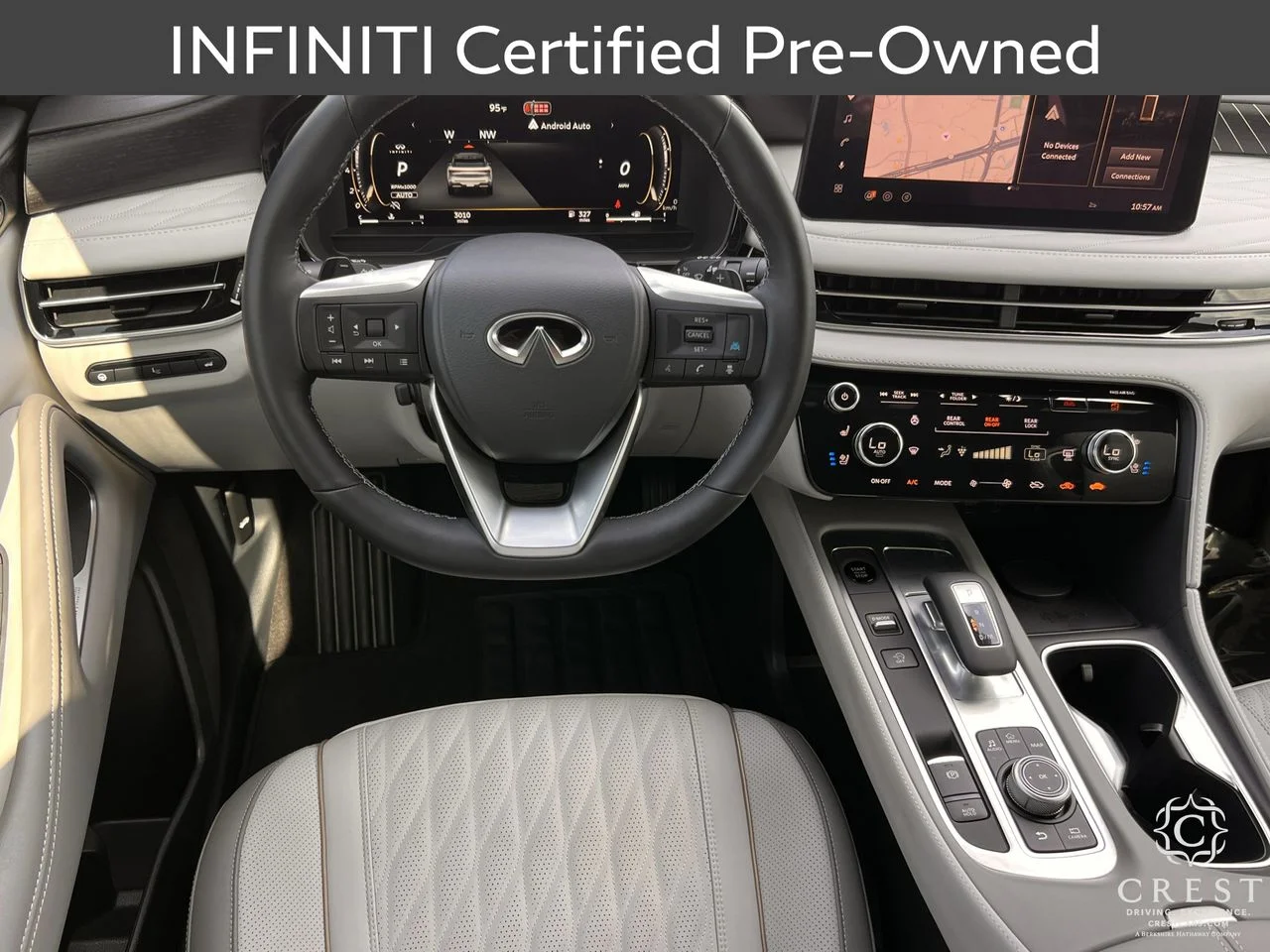 Certified Used 2027 Radiant White Black Obsidian INFINITI AUTOGRAPH image 13
