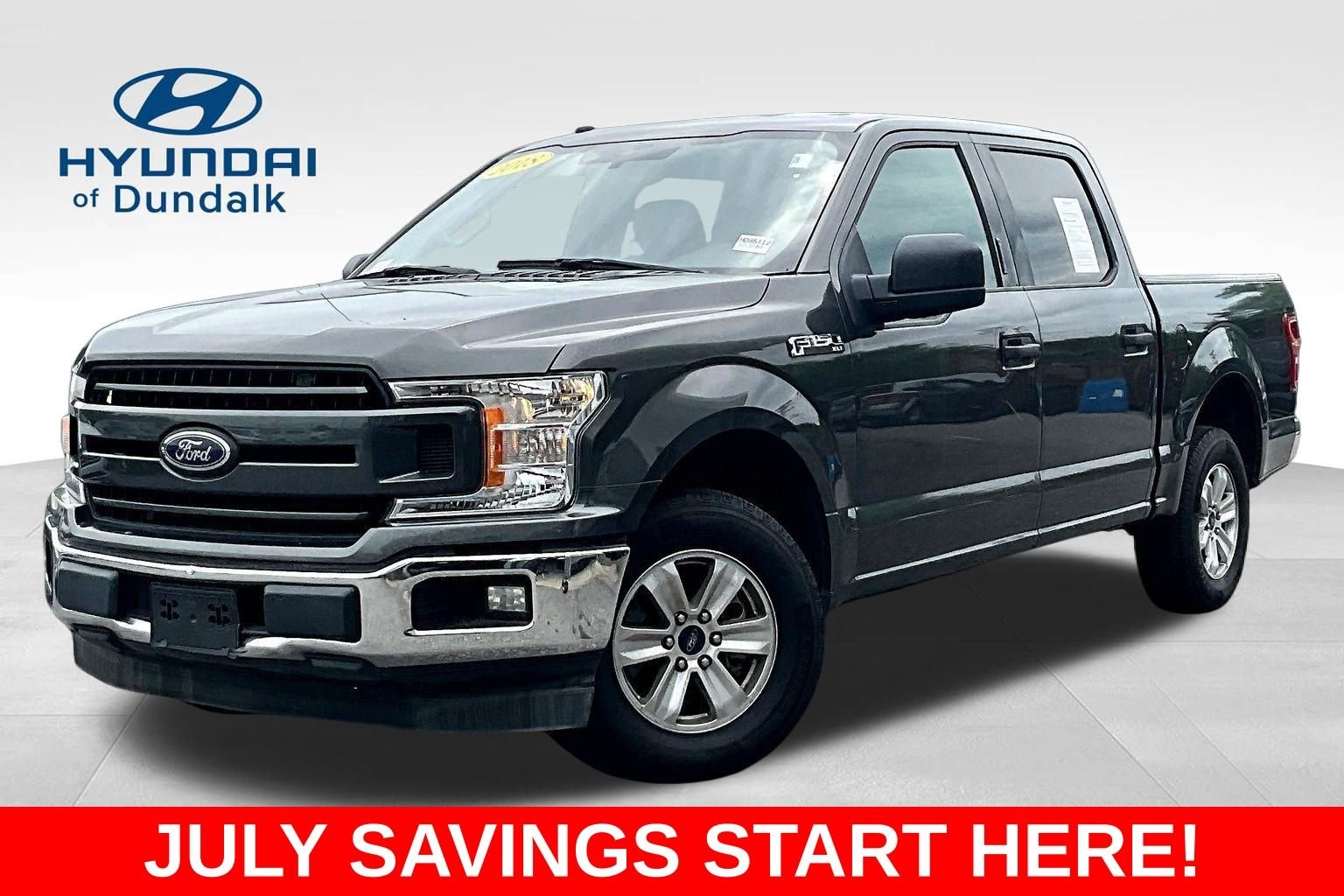 Used 2018 Gray Ford XLT image 1