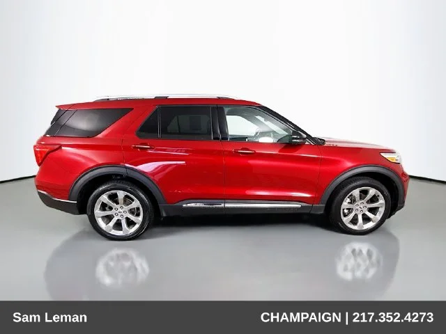 Used 2020 Red Ford Platinum image 8