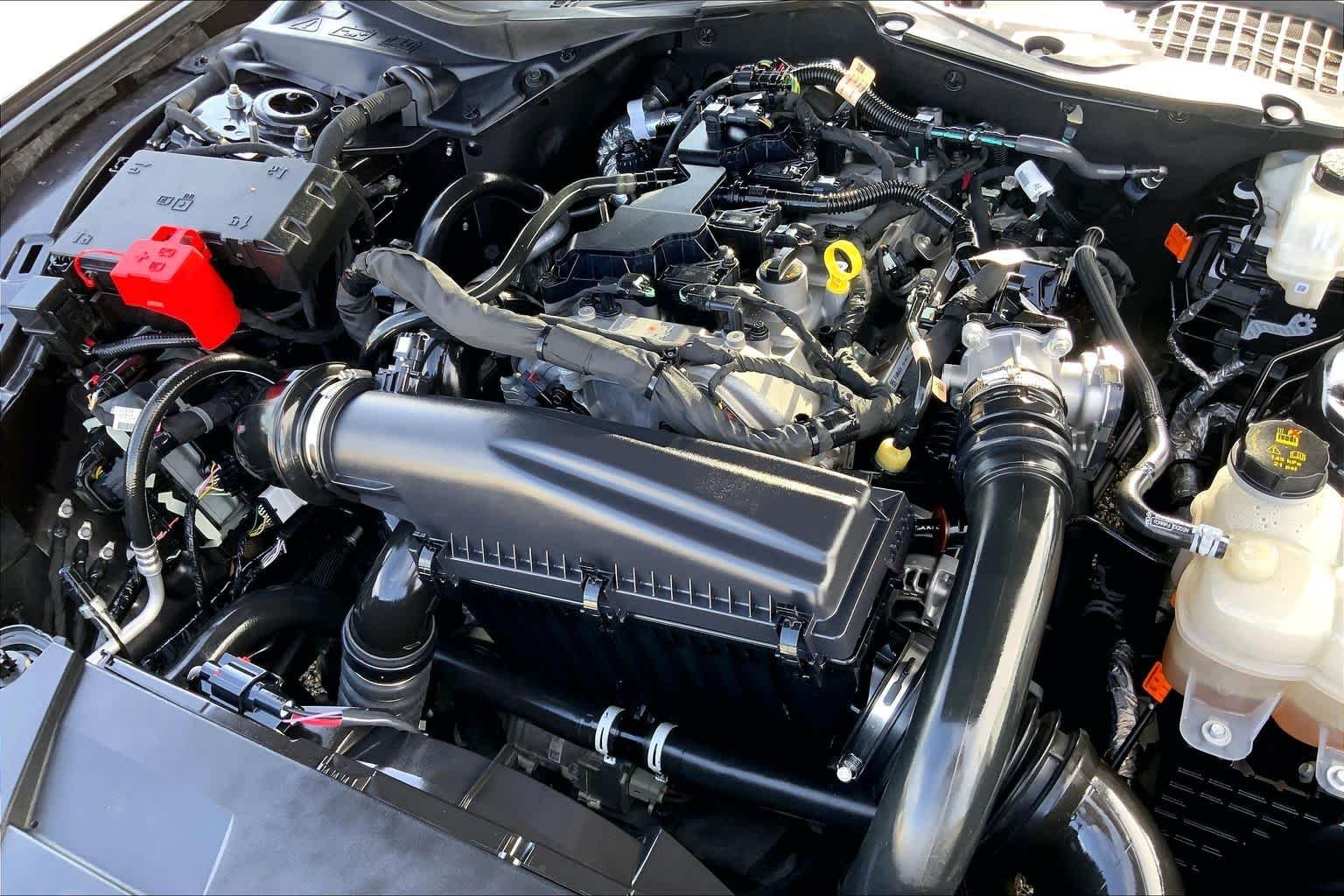 Used 2024 Dark Matter Gray Ford EcoBoost Premium image 32