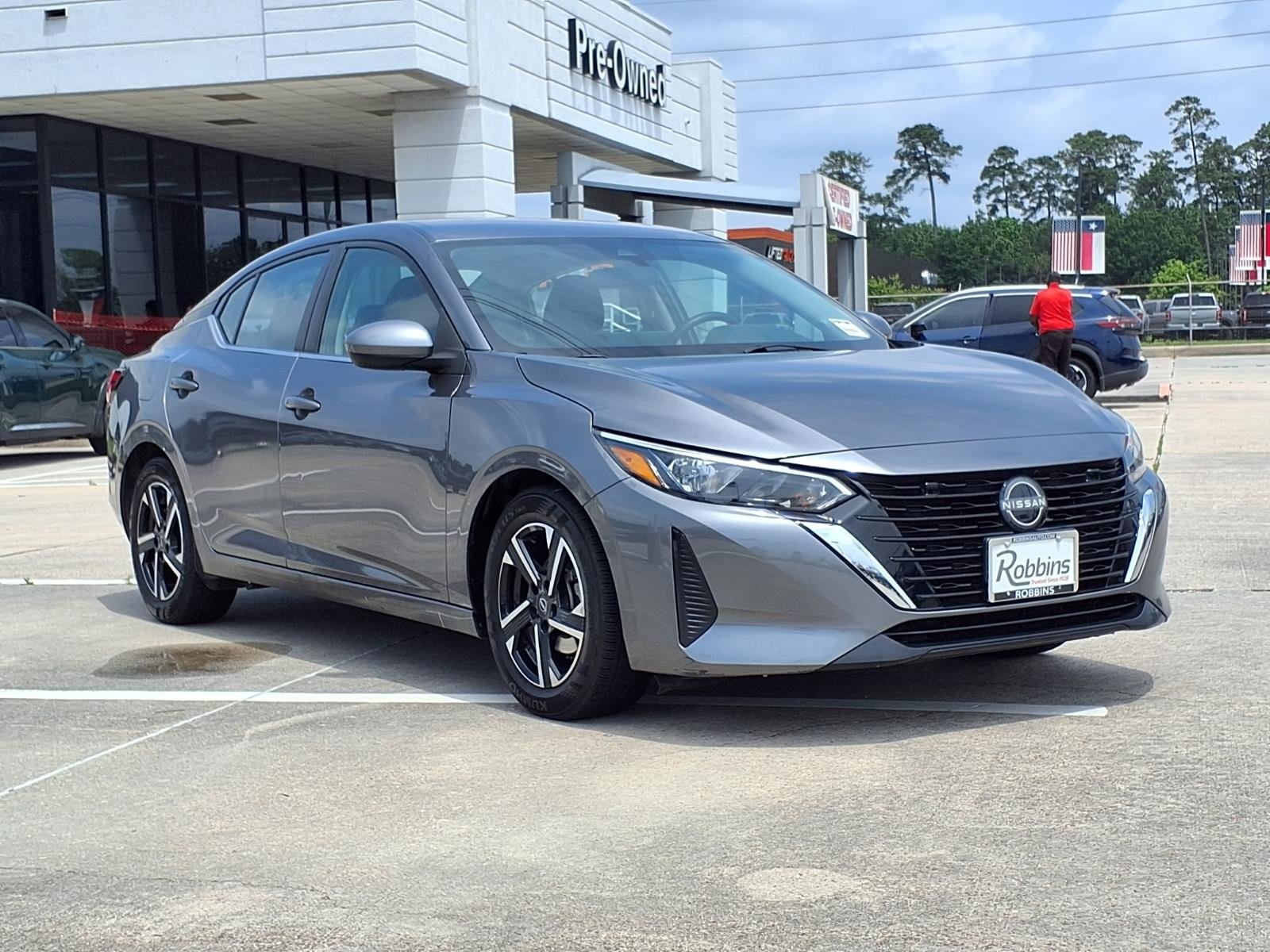 2024 Nissan Sentra SV Gray at Robbins Nissan