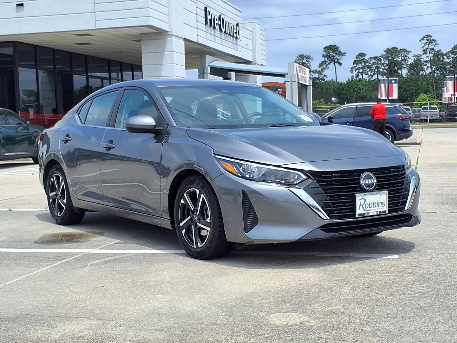 2024 Nissan Sentra SV Gray at Robbins Nissan