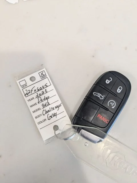 Used 2023 Destroyer Gray Clearcoat Dodge R/T Scat Pack image 3
