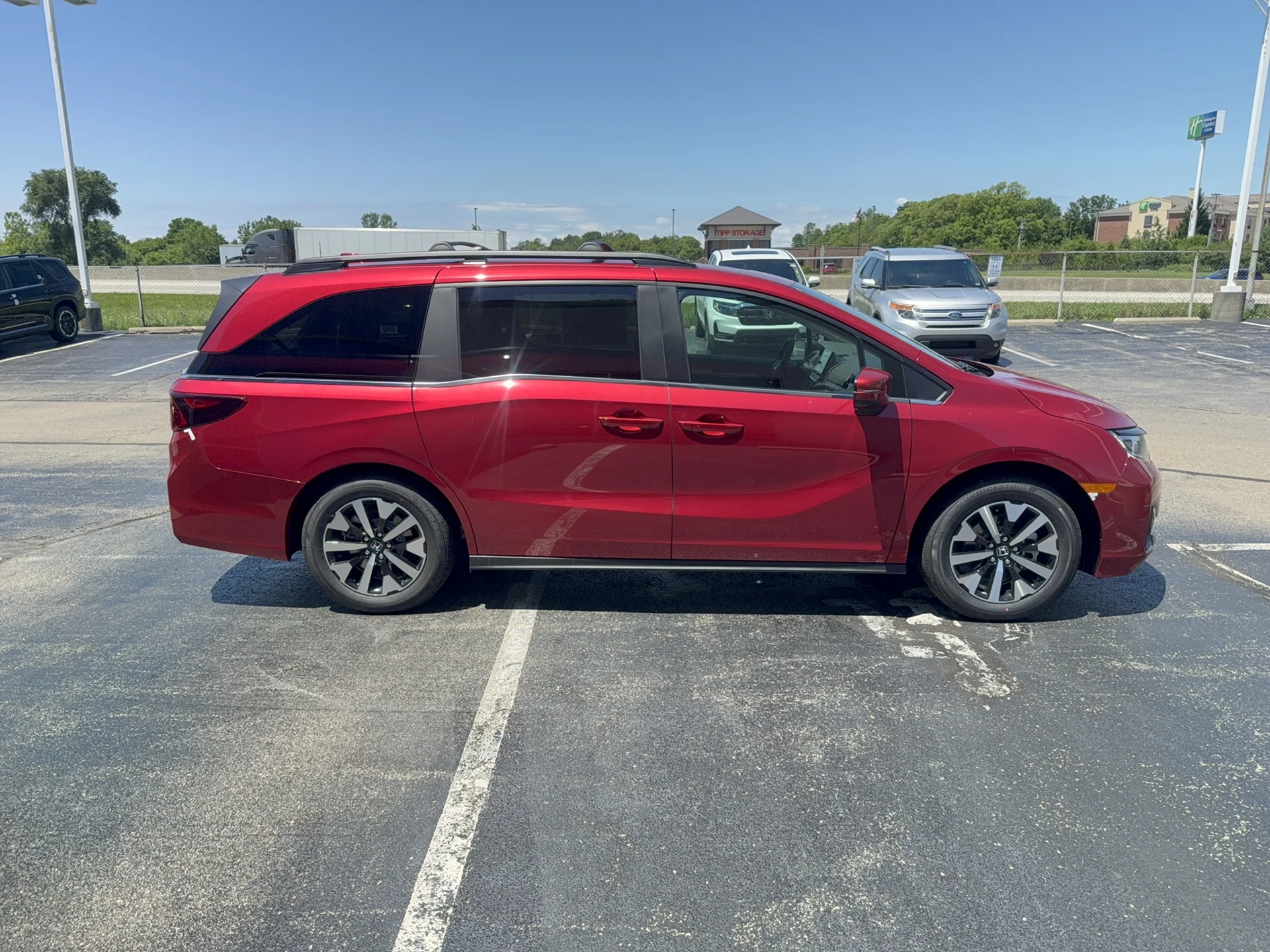 New 2026 Radiant Red Metallic II Honda EX-L image 4