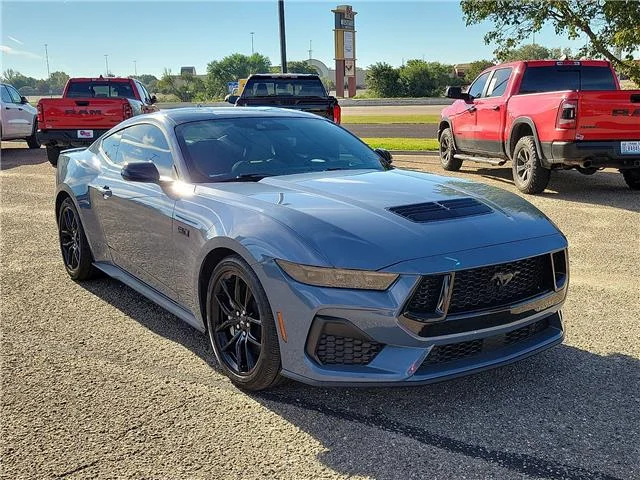 Used 2024 Grabber Blue Metallic Ford GT Fastback image 6