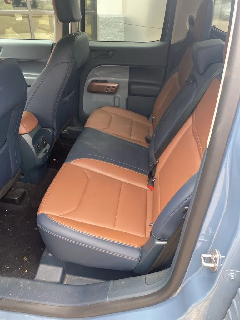 Used 2024 Azure Gray Metallic Tri-Coat Ford Lariat image 12