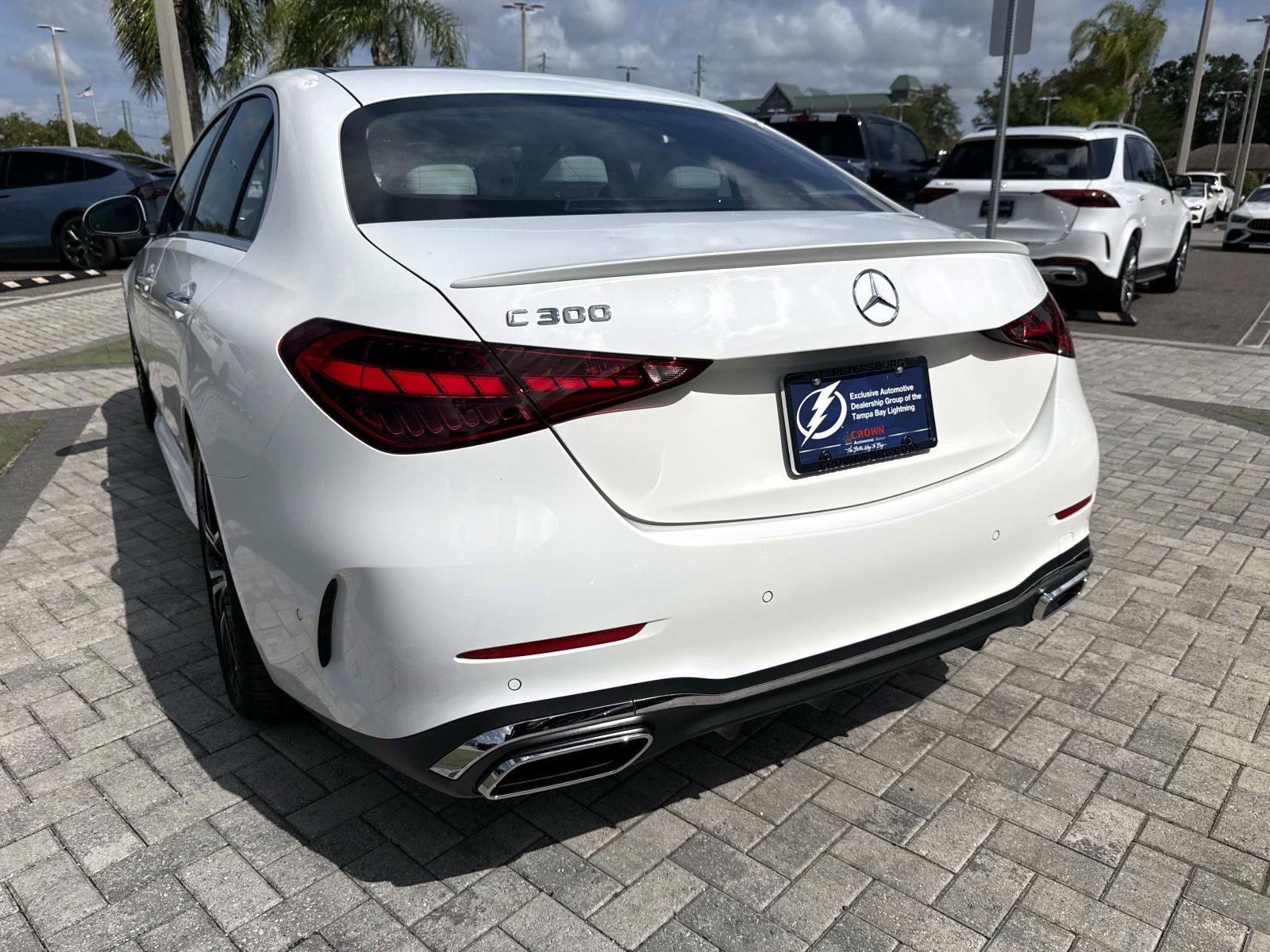 New 2026 Polar White Mercedes-Benz C 300 Sedan image 9