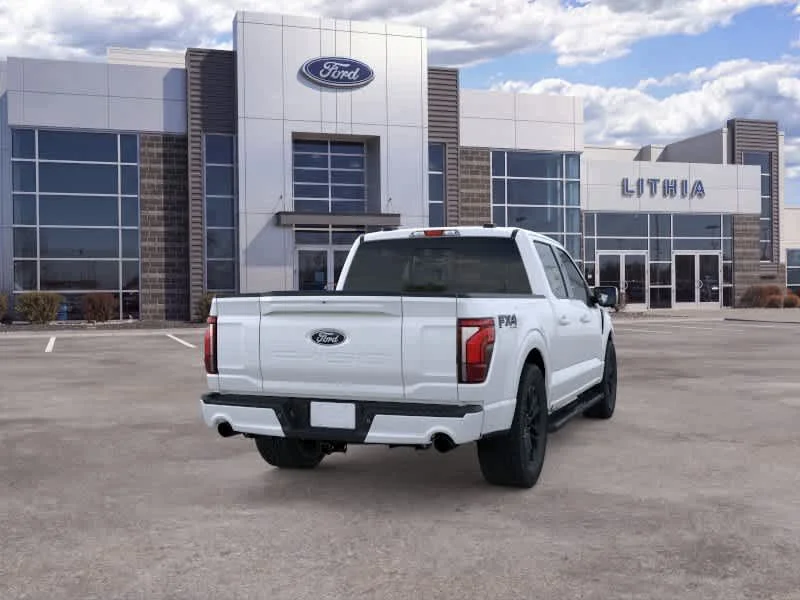 New 2026 Star White Metallic Tri-Coat Ford Lariat® image 8