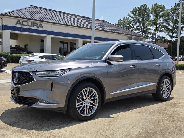 Certified Used 2022 Liquid Carbon Metallic Acura Advance image 7