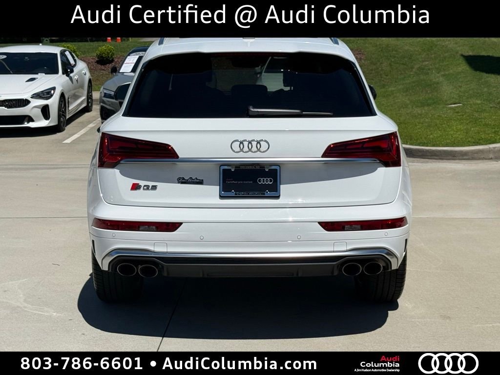 Certified Used 2023 White Audi Premium Plus image 12