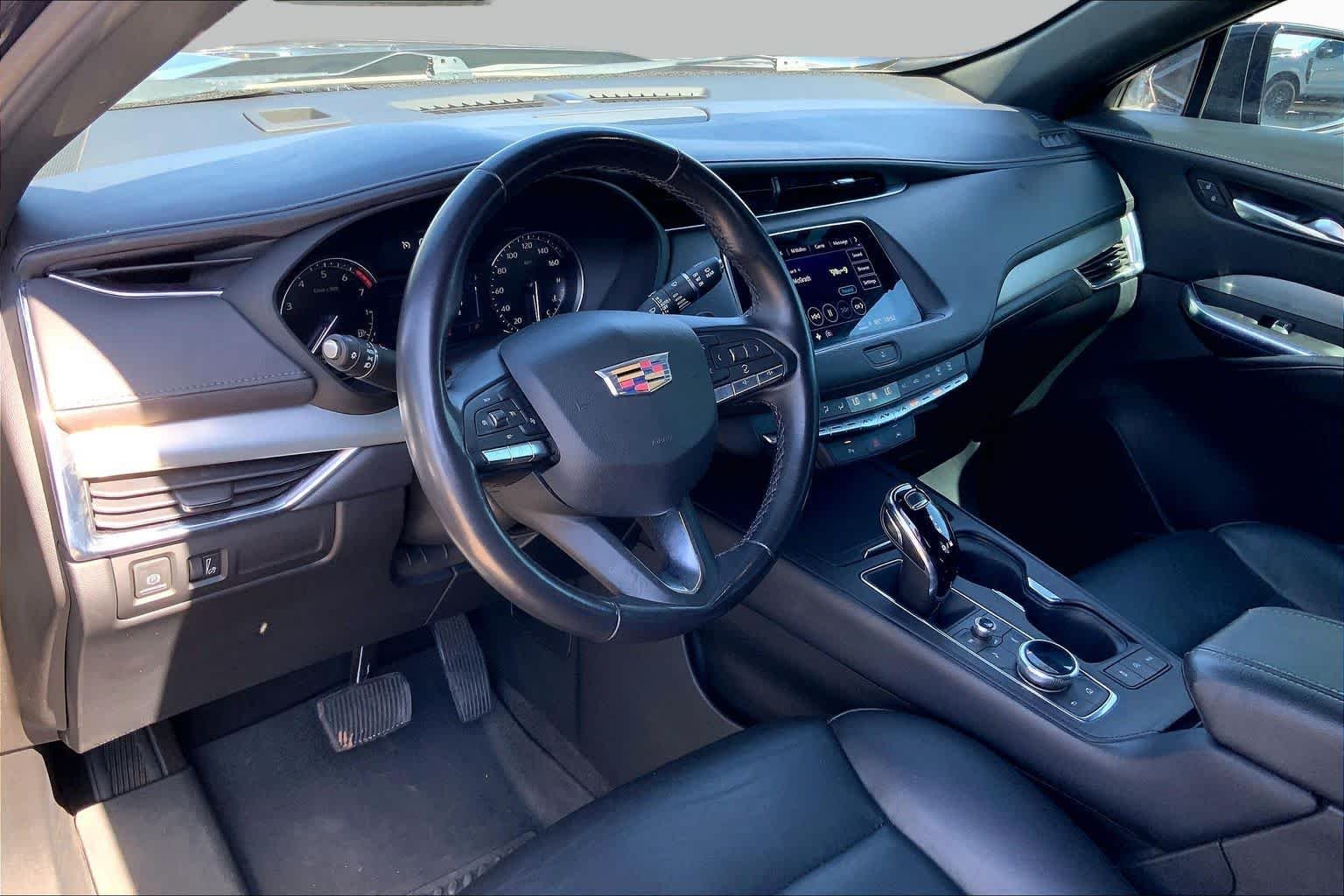 Used 2023 Galactic Grey Metallic Cadillac FWD Premium Luxury image 18