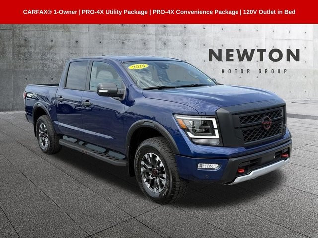 Pre-Owned 2024 Nissan Titan PRO-4X 4WD 4D Crew Cab