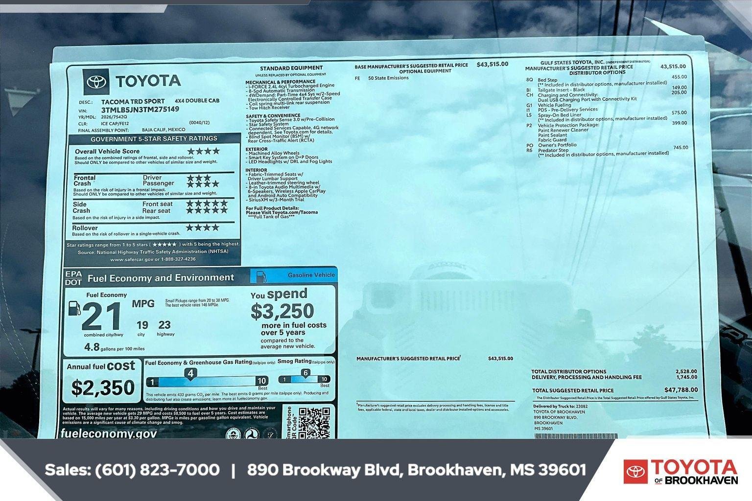 New 2026 Ice Cap Toyota TRD Sport image 12