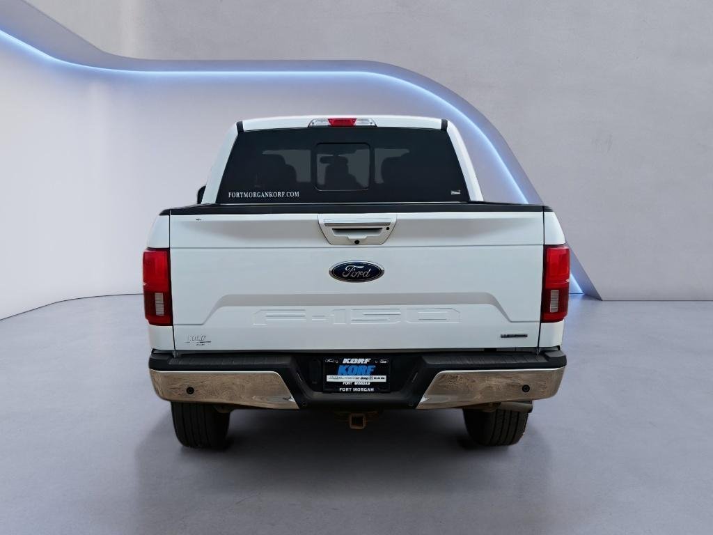 Used 2019 Oxford White Ford LARIAT image 4