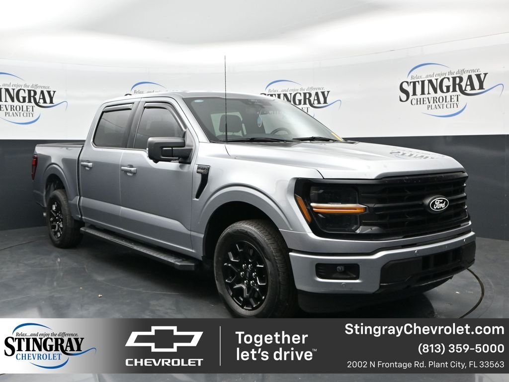 Used 2024 Silver Ford XLT image 1