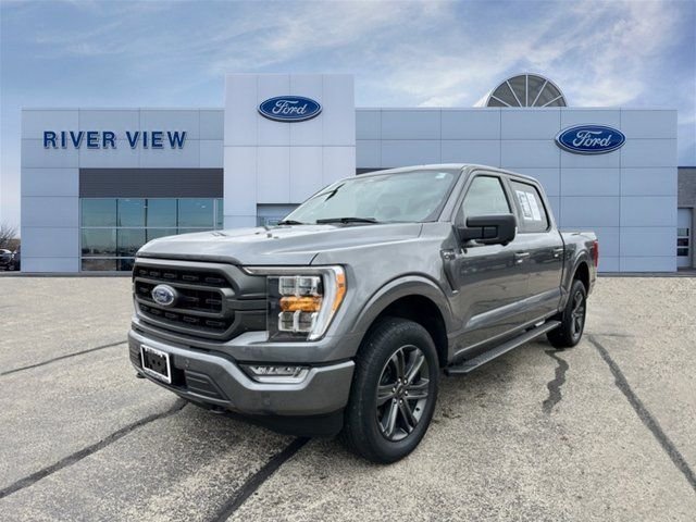 Certified Used 2023 Carbonized Gray Metallic Ford XLT image 3