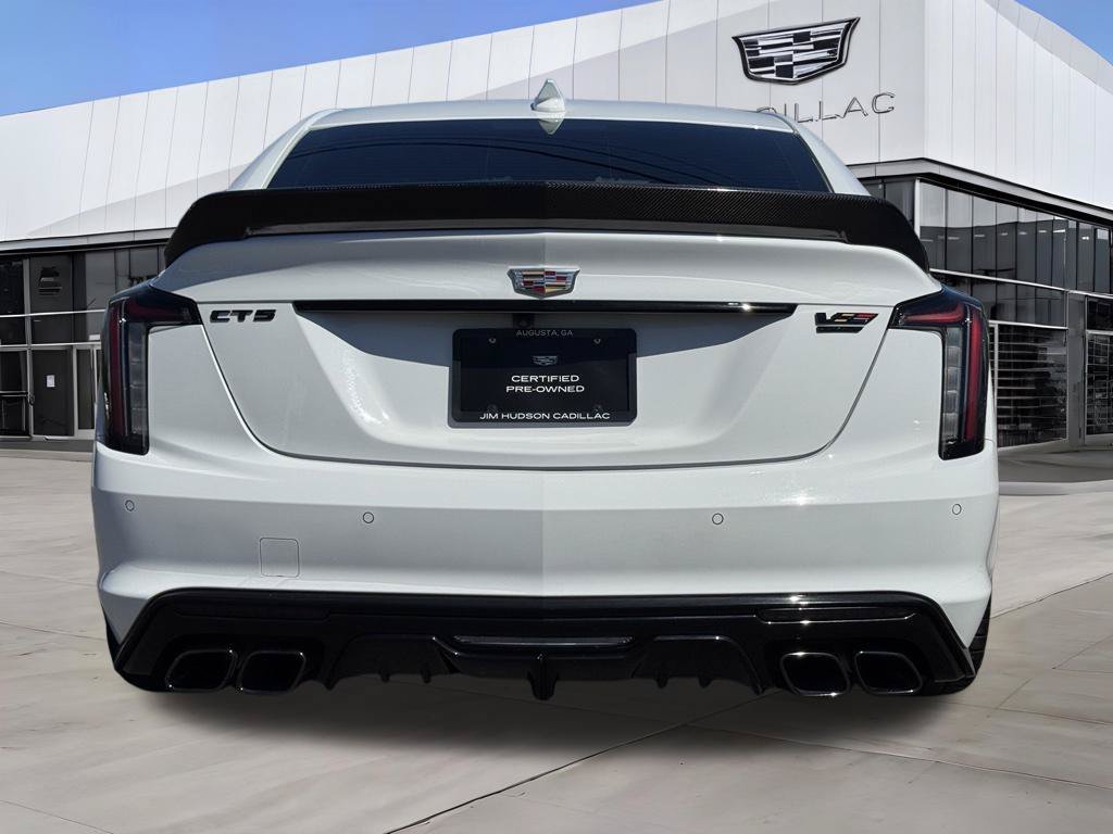 Certified Used 2025 Summit White Cadillac V-Series Blackwing image 7