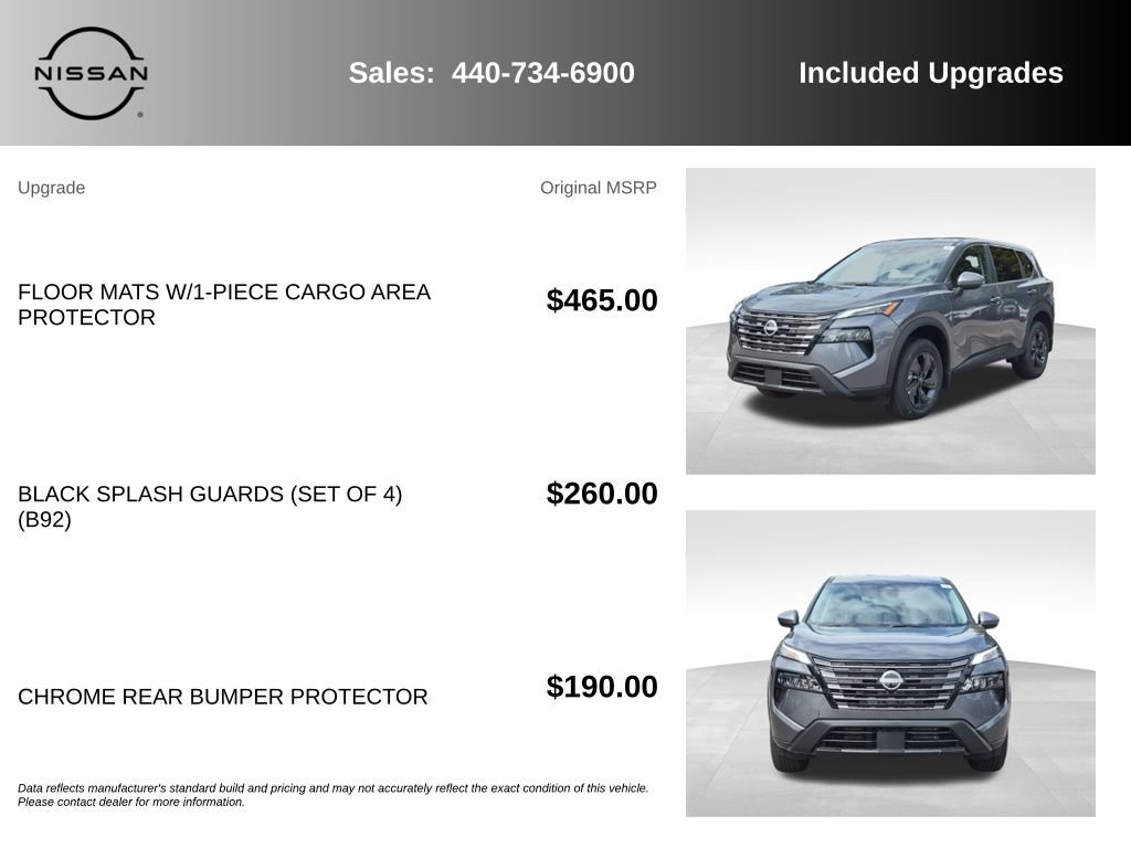 New 2026 Gun Metallic Nissan SV image 7