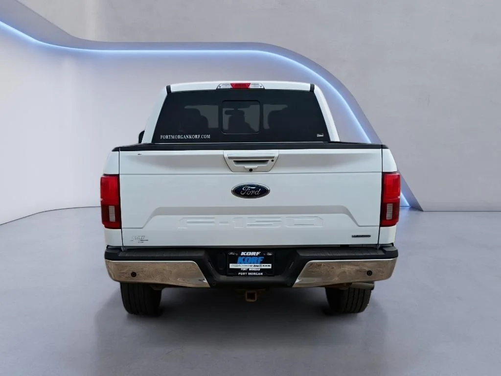 Used 2019 Oxford White Ford LARIAT image 4