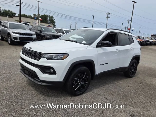 New 2026 Bright White Clear-Coat Exterior Paint Jeep Latitude image 3