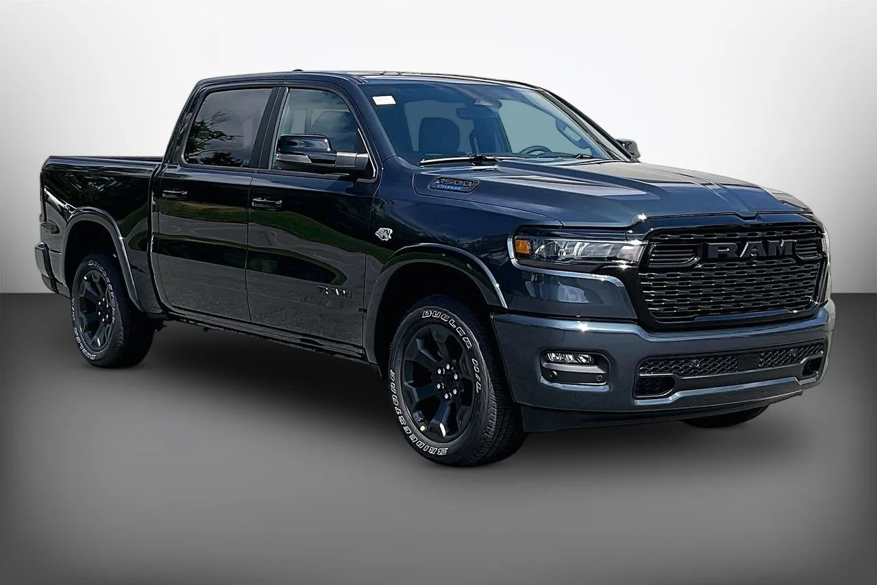 New 2026 Forged Blue Metallic Exterior Paint RAM Big Horn/Lone Star image 1