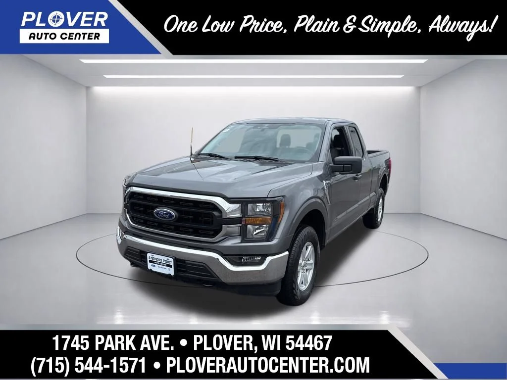 Used 2023 Carbonized Gray Metallic Ford XLT image 1