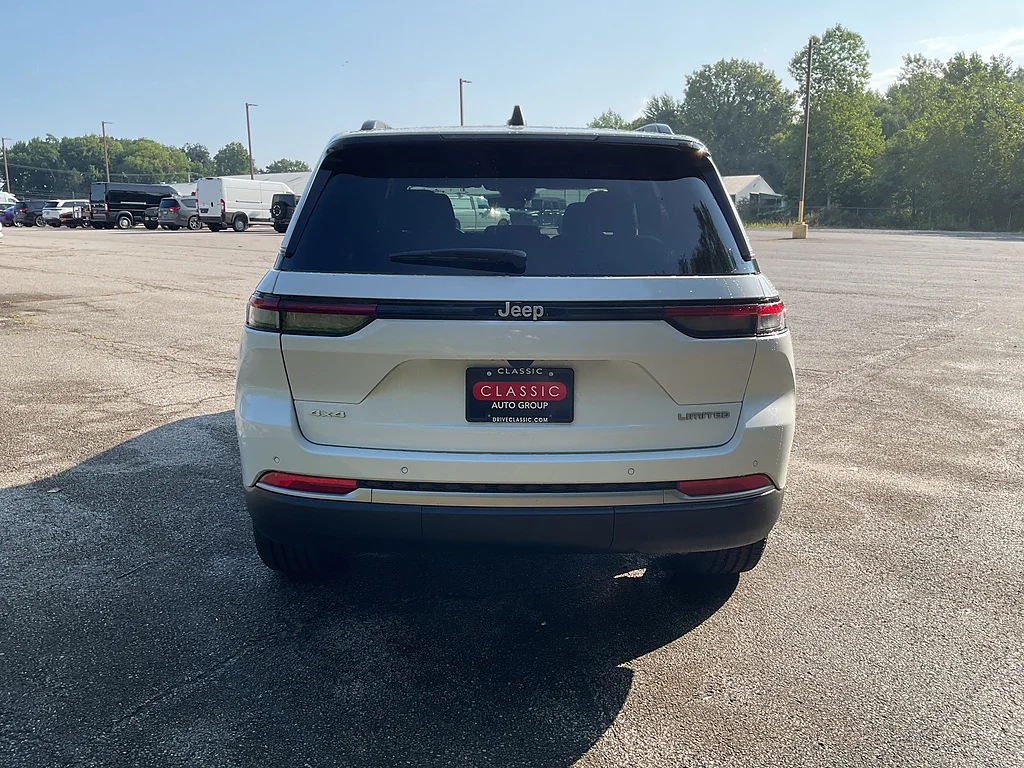 New 2027 Bright White Clearcoat Jeep Limited image 6