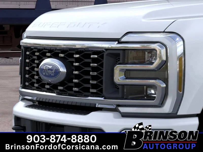 New 2026 Star White Metallic Tri-Coat Ford F-350® Platinum® image 17