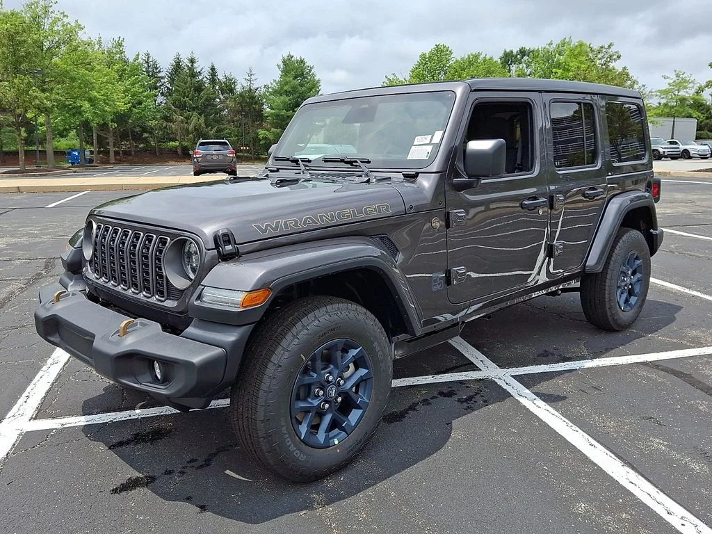 New 2026 Granite Crystal Metallic Clear-Coat Exterior Paint Jeep 85th Anniversary Edition image 2