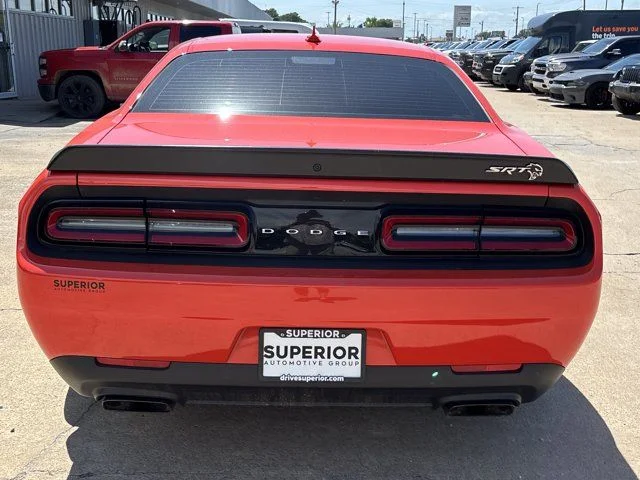 Used 2021 Orange Dodge SRT Hellcat Widebody image 4