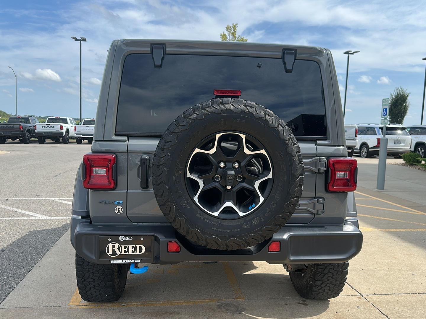 Used 2022 Sting-Gray Clearcoat Jeep Unlimited Rubicon image 3
