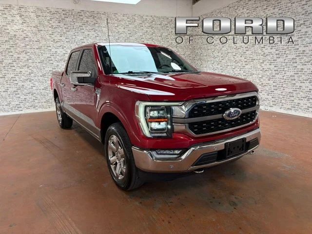 Used 2022 Red Ford King Ranch image 1