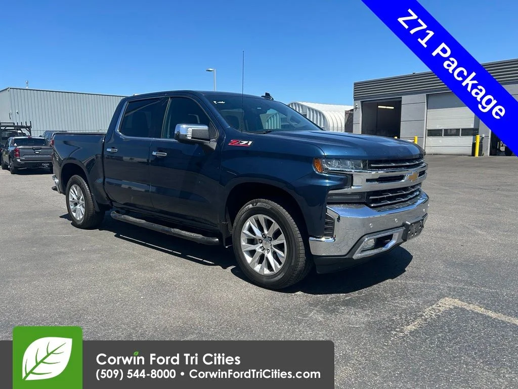 Used 2019 Northsky Blue Metallic Chevrolet LTZ image 1