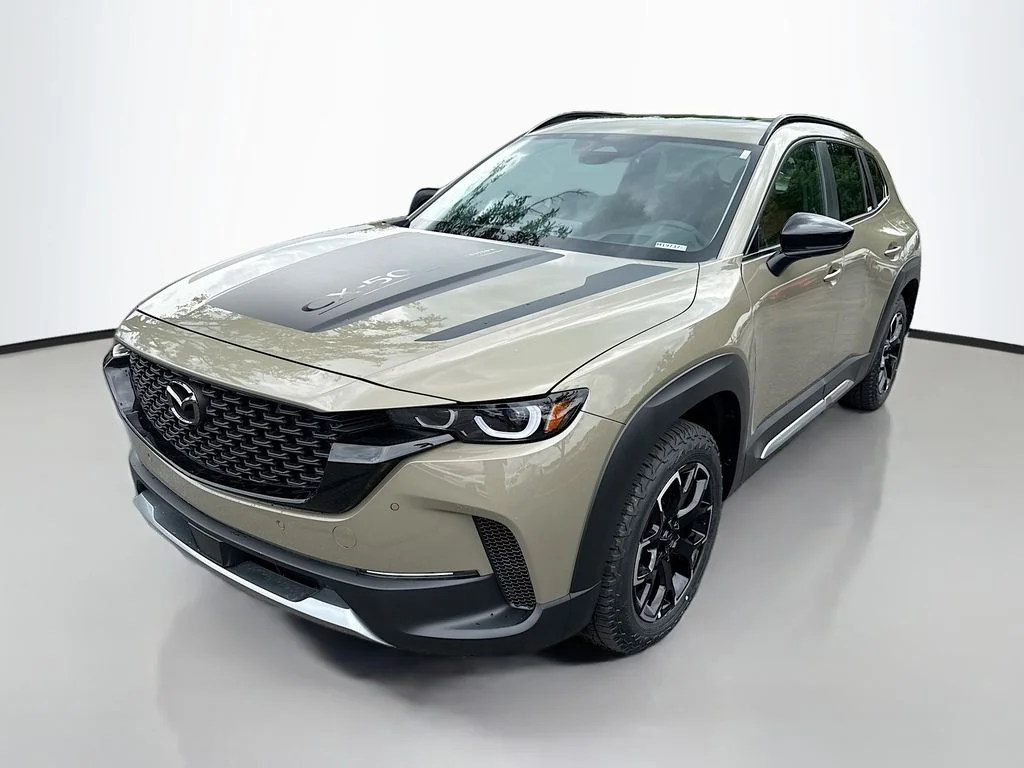 New 2026 Zircon Sand Metallic Mazda 2.5 Turbo Meridian Edition image 3