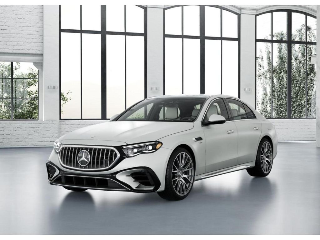 New 2027 MANUFAKTUR Moonlight White Magno Mercedes-Benz AMG® E 53 E 4MATIC+ Sedan image 40