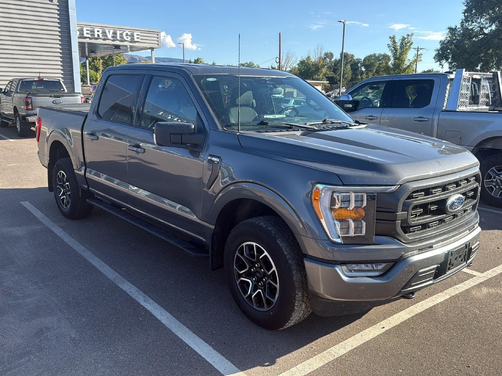 Used 2023 Carbonized Gray Ford XLT image 3
