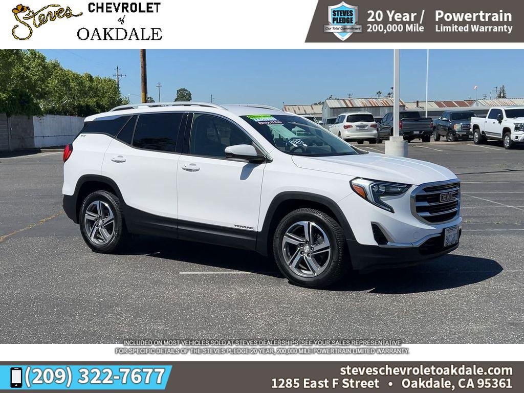 Used 2020 GMC Terrain SLT with VIN 3GKALVEV3LL234626 for sale in Oakdale, CA