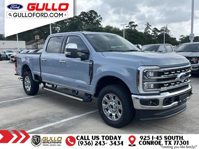 New 2026 Glacier Gray Metallic Tri-Coat Ford Lariat image 1