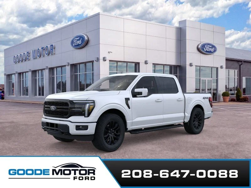 New 2026 Star White Metallic Tri-Coat Ford Lariat® image 1