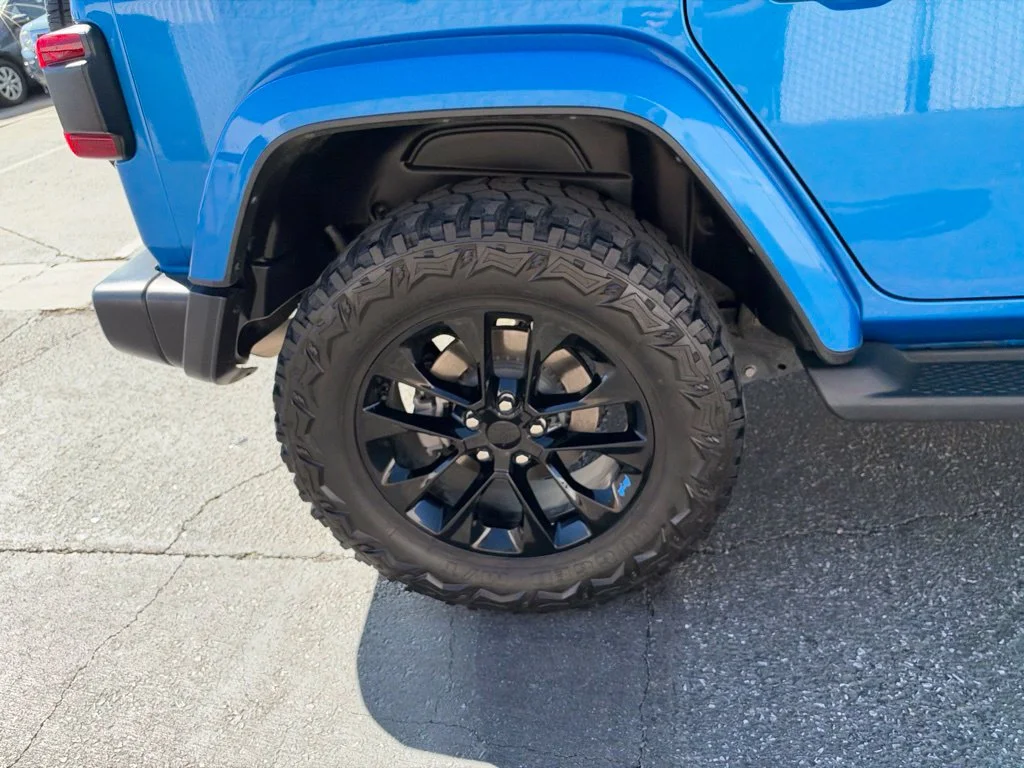 Used 2022 Blue Jeep Unlimited Sahara 4xe image 22