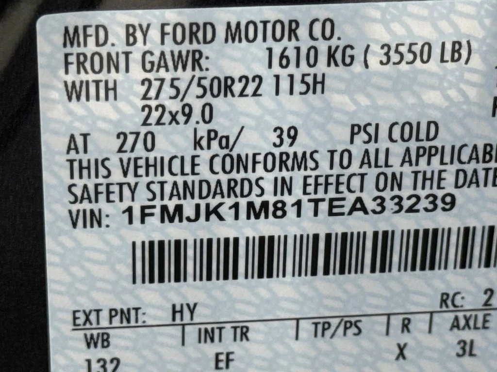 New 2026 Gray Ford Platinum image 36