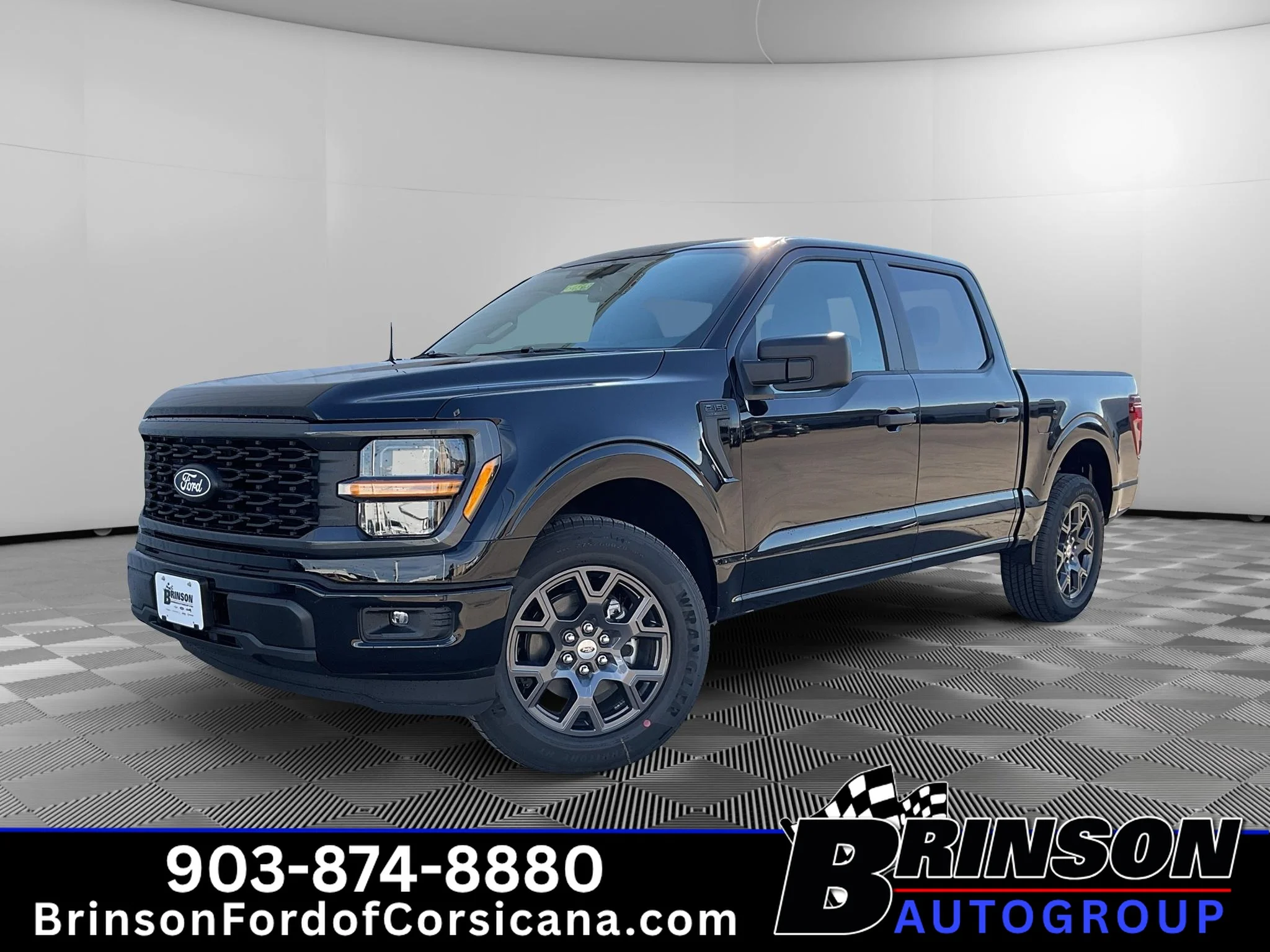 New 2026 Agate Black Metallic Ford STX image 1