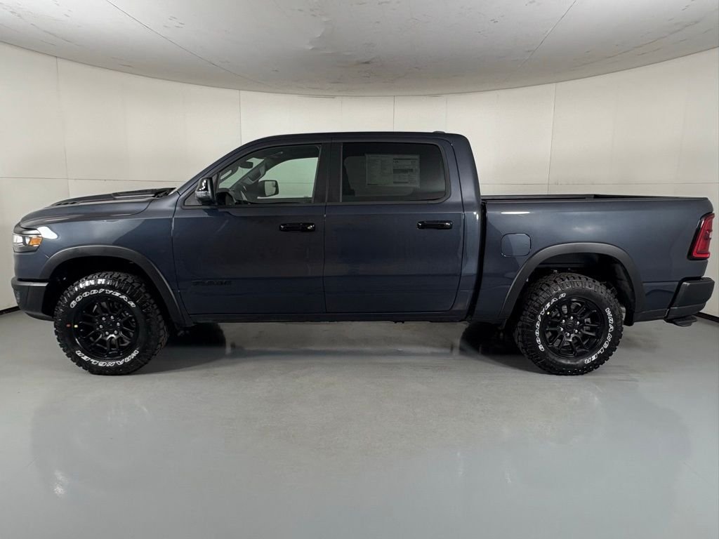 New 2026 Forged Blue Metallic Exterior Paint RAM Rebel image 5