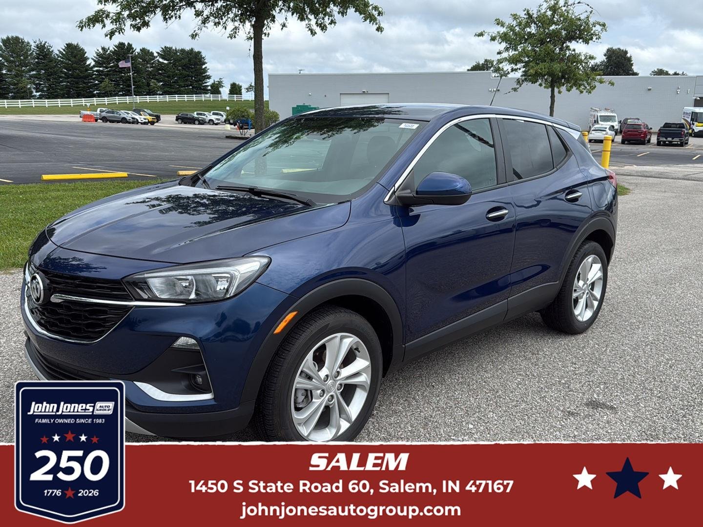 Used 2023 Sapphire Metallic Buick Preferred image 1