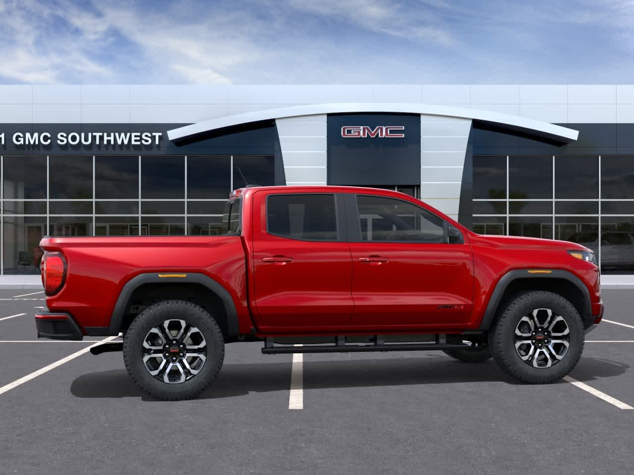 New 2026 Volcanic Red Tintcoat GMC AT4 image 5