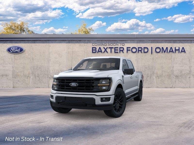New 2026 Iconic Silver Ford XLT 4WD SuperCrew 5.5